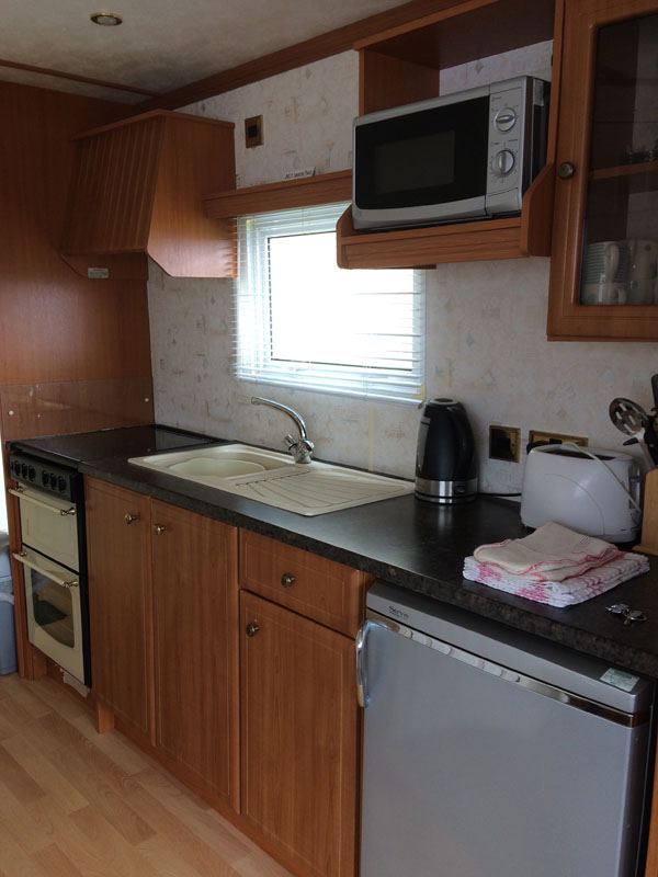 Caravan kitchen