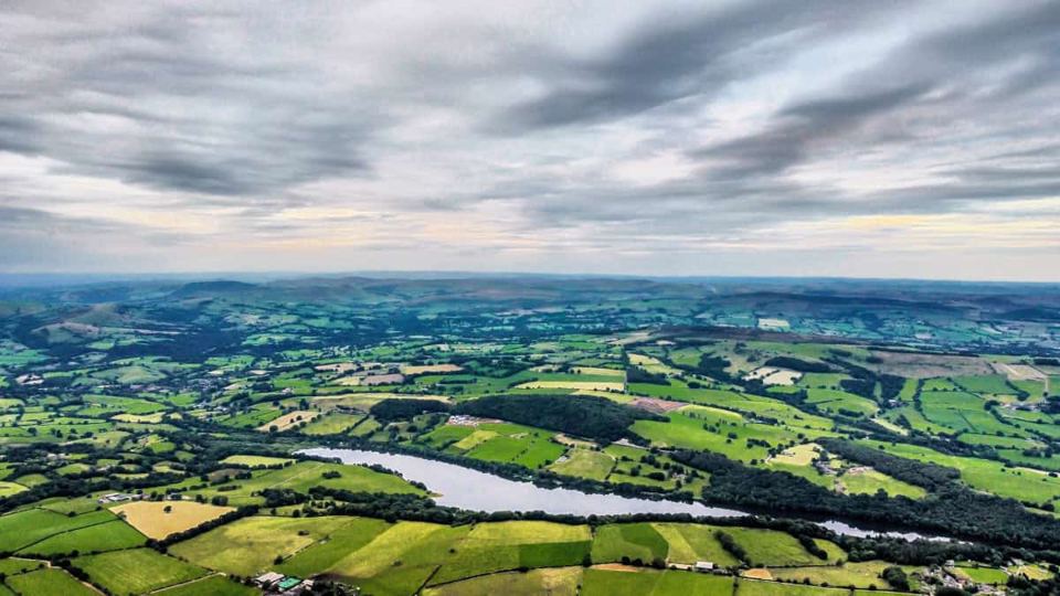 Moorlands from above