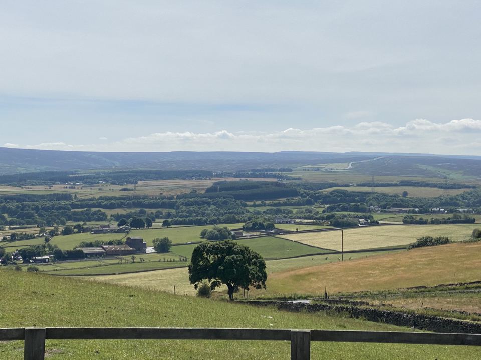 Views across the valley