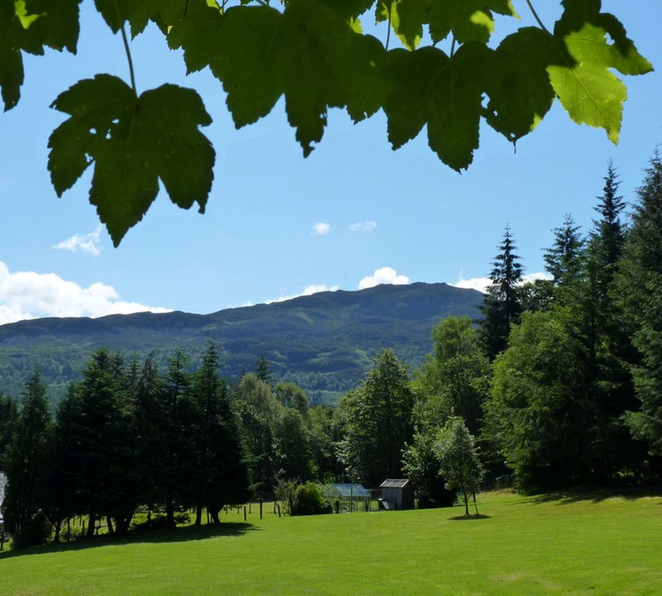 Hills above the camping field