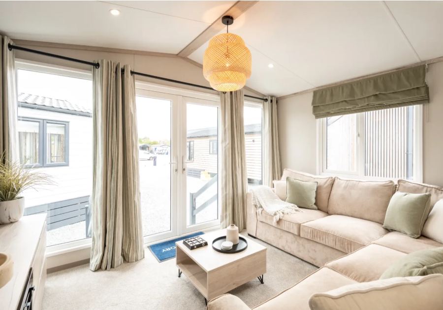 Caravan living room
