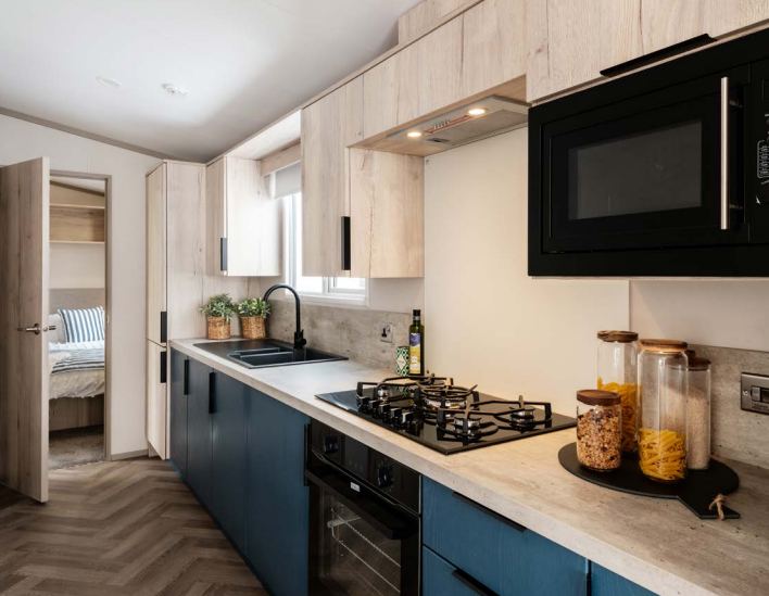 Caravan kitchen