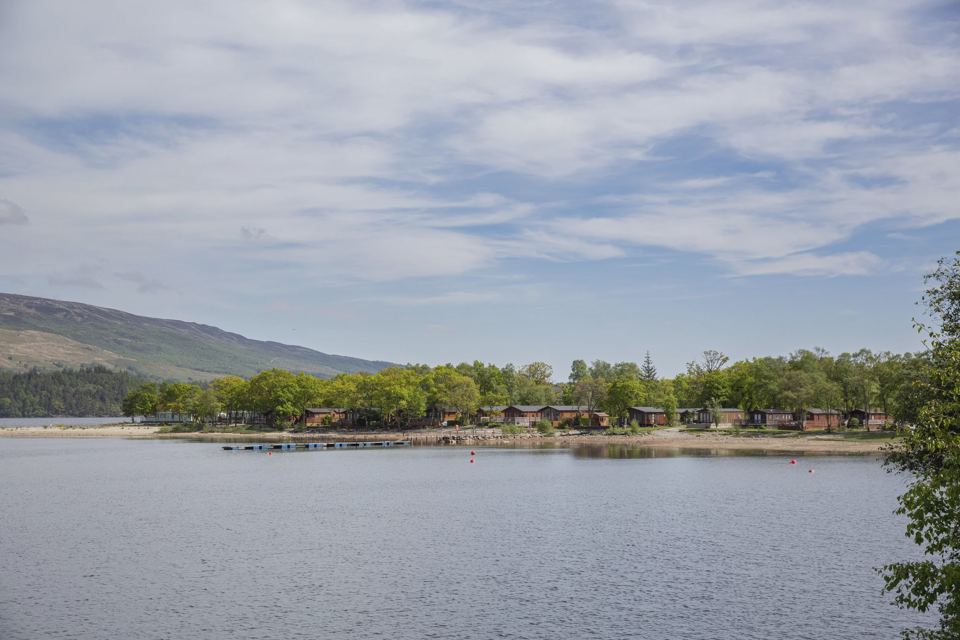 Looking along the loch