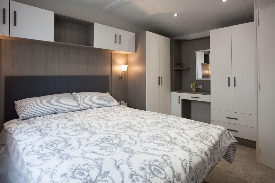 Bedroom with fitted wardrobes