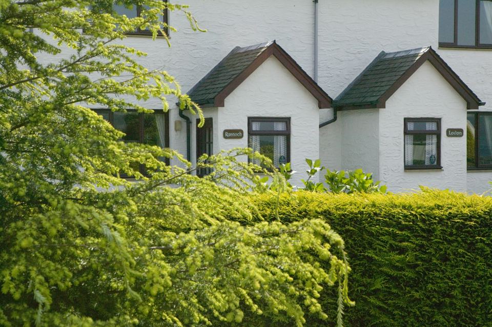 MacIain cottages from outside