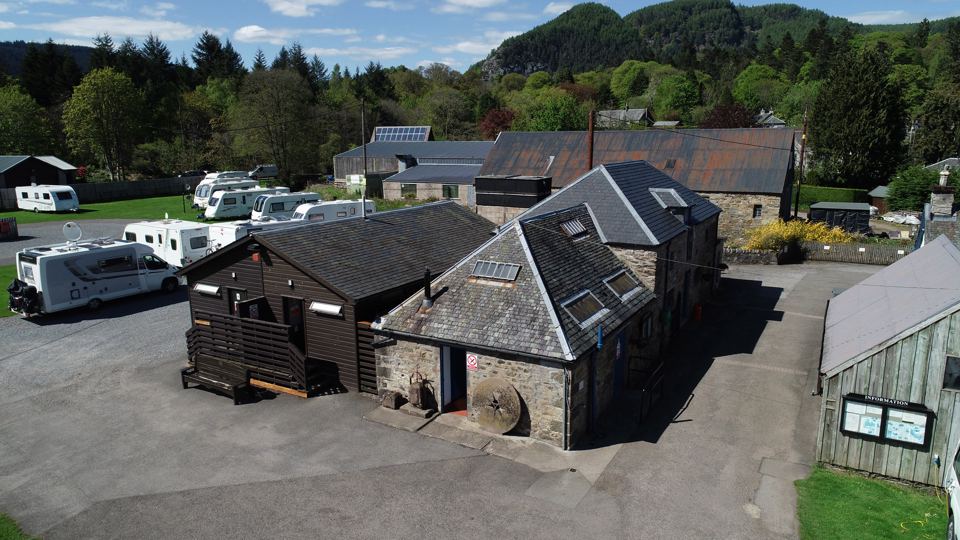 Converted farm buildings