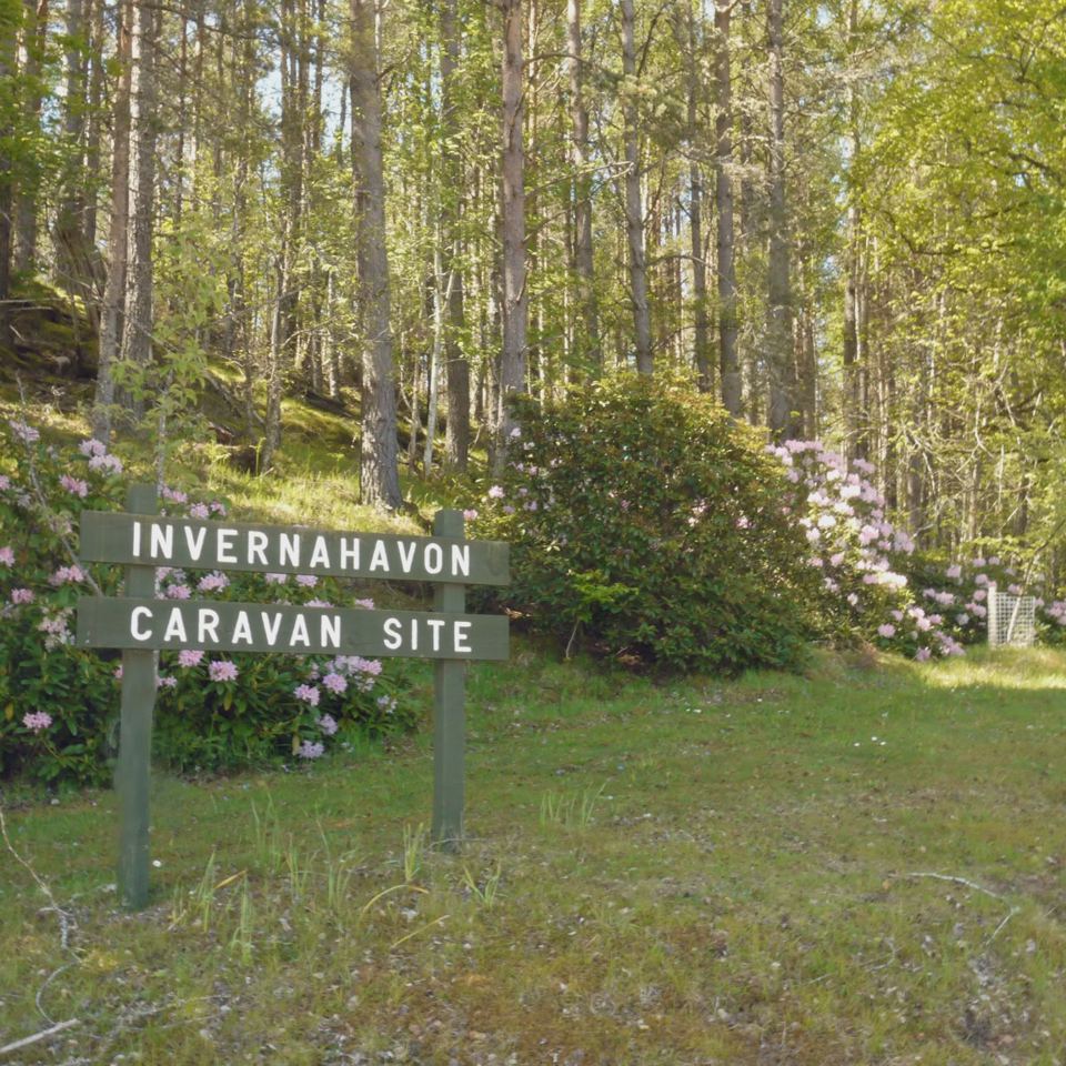 Park entrance sign