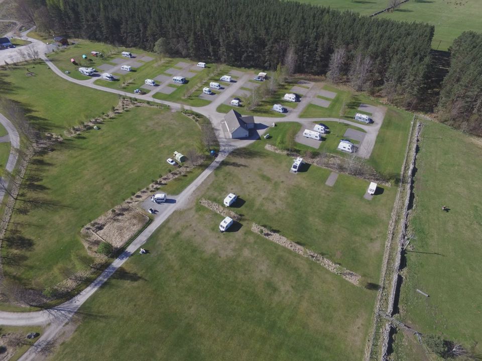 Touring pitches from the air