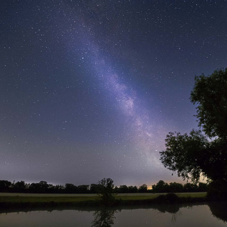 Milky Way over the Thames