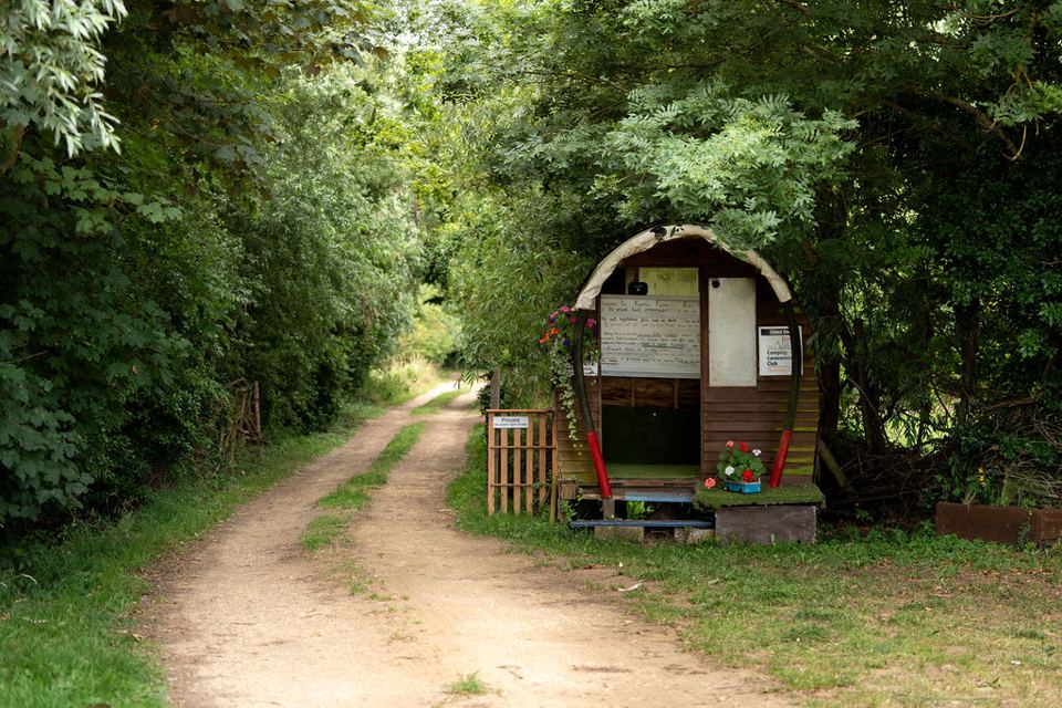 Track and site noticeboard