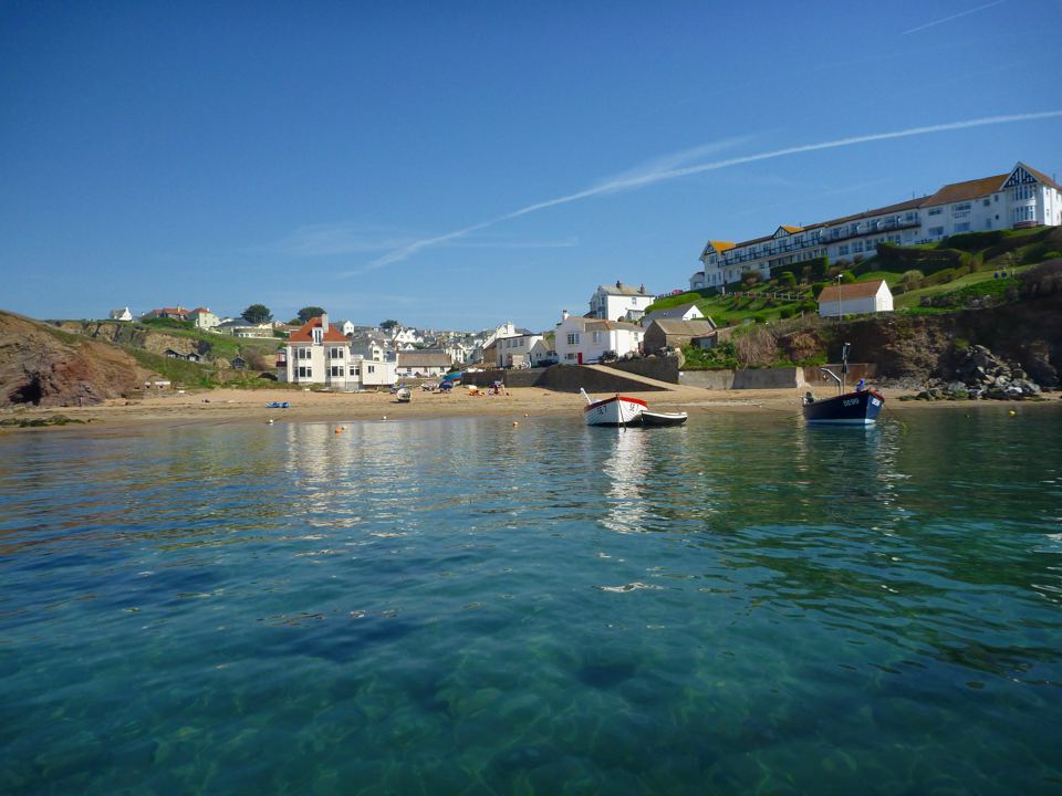 Hope Cove from the water