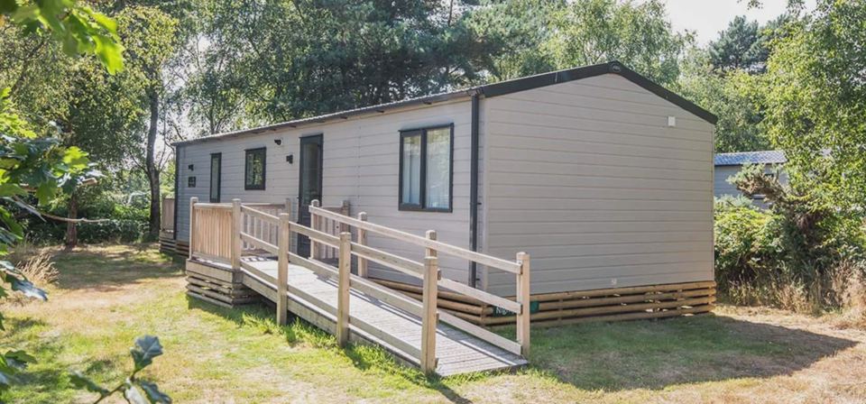 Holiday home with ramp