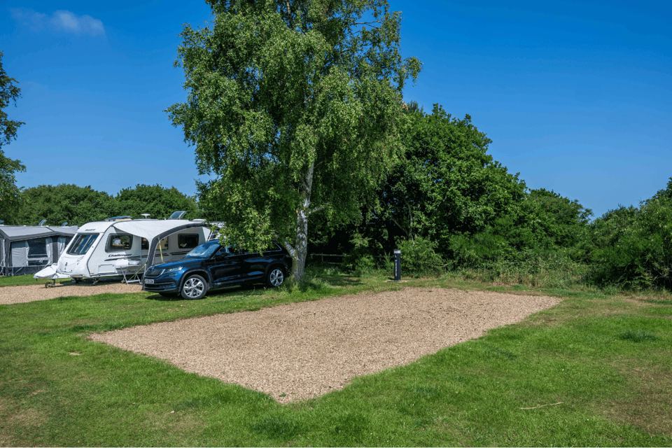 Hardstanding touring pitch
