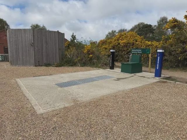 Motorhome service point