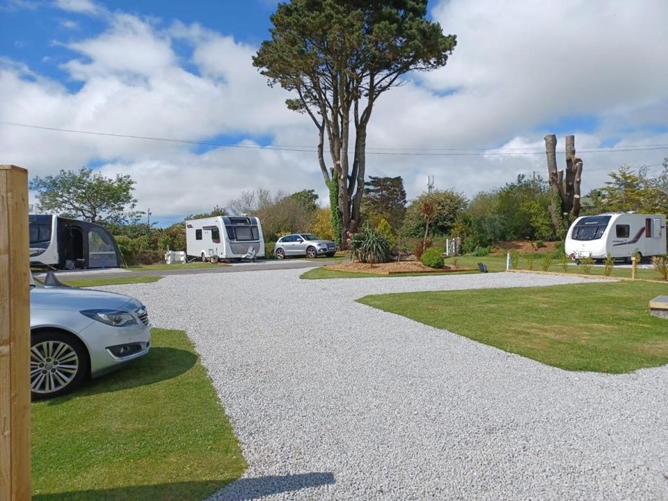 Caravan pitches on gravel