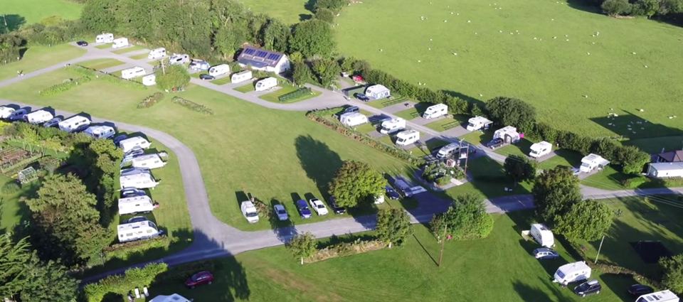 Pitches seen from the air