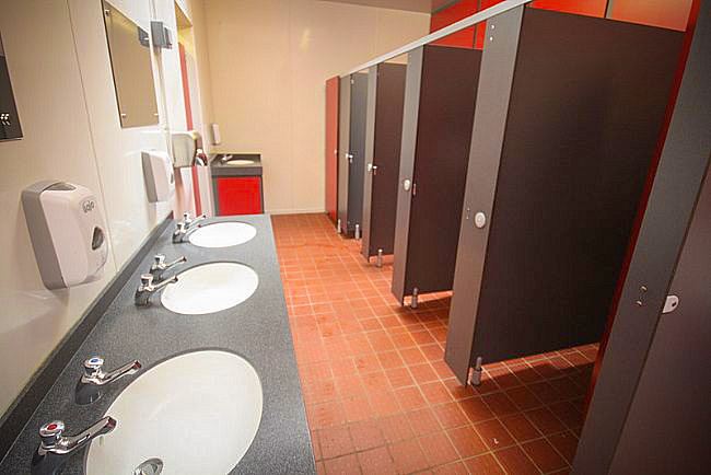 Toilets and washbasins