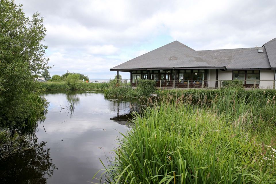 Cafe beside the water