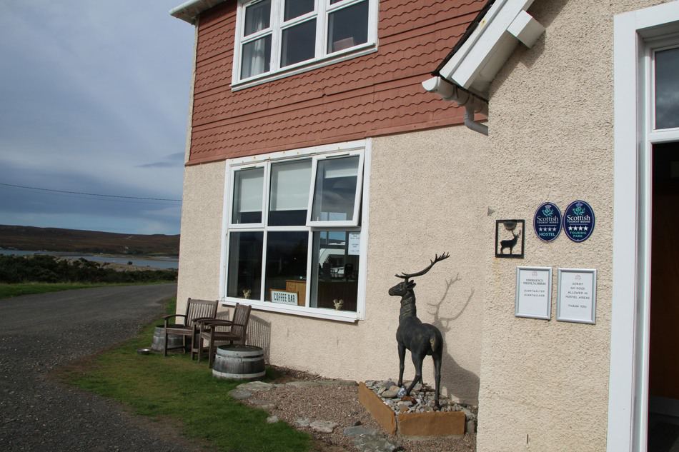 Hostel entrance