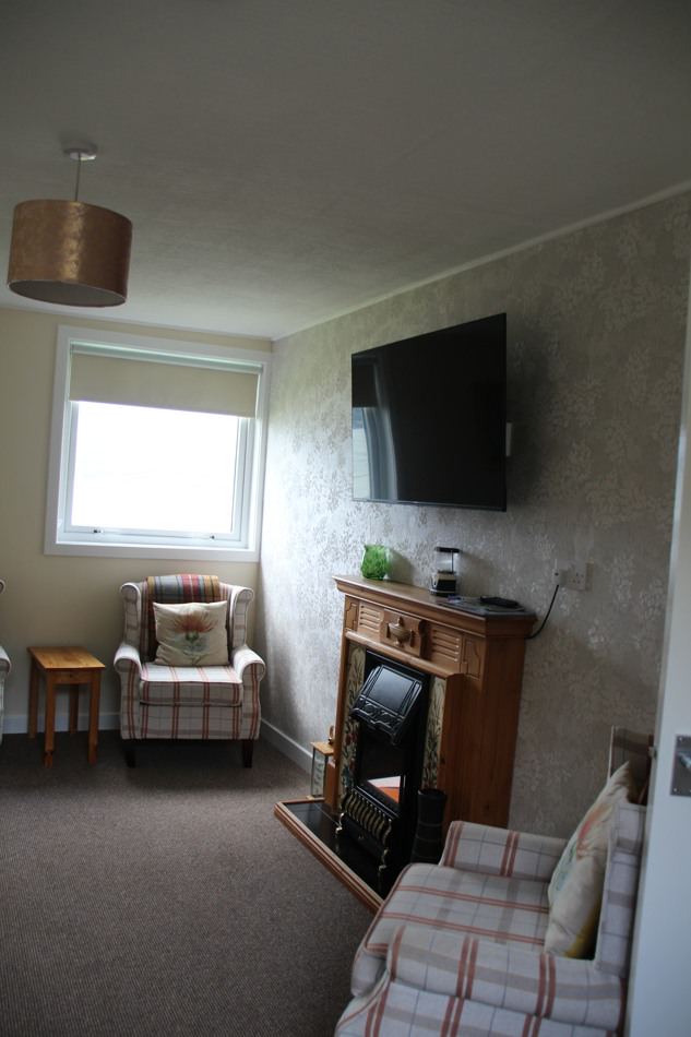 Caravan sitting room