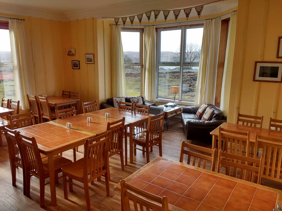 Hostel dining room