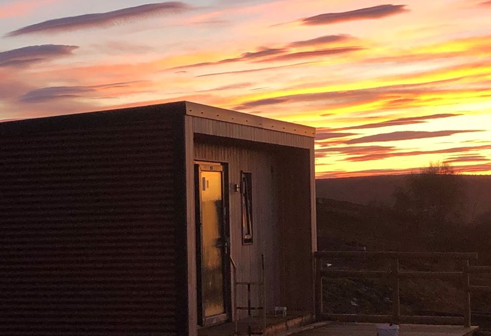 Snug at sunset