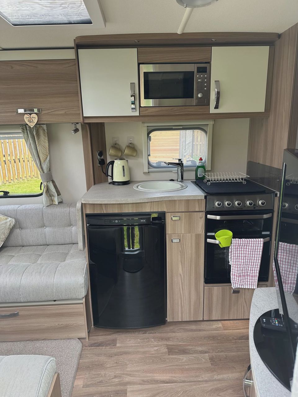 Caravan kitchen