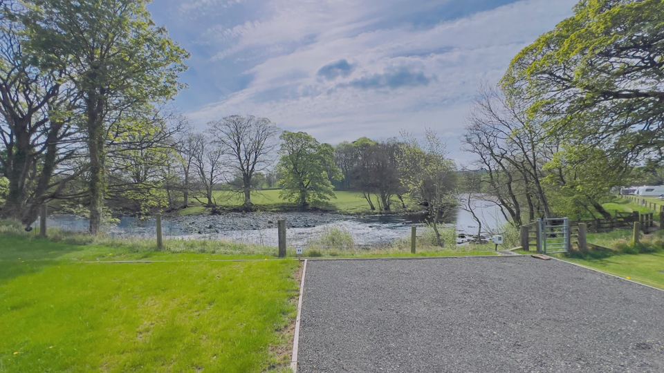 Riverside gravel pitch