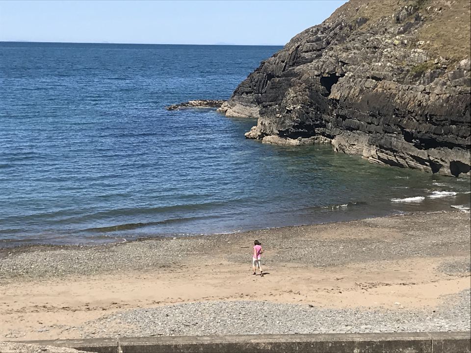 Small cove on the Ceredigion coast