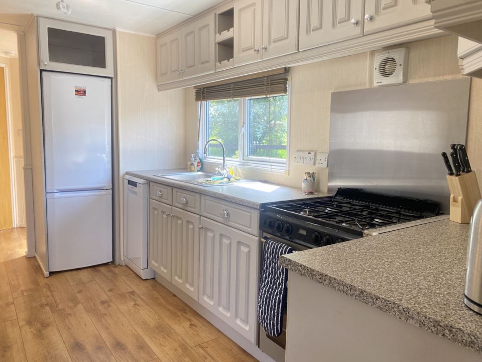Caravan kitchen