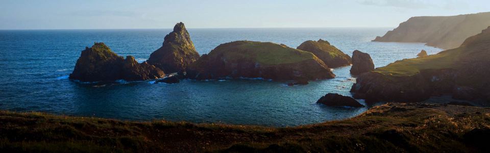 Rocky coves by the sea