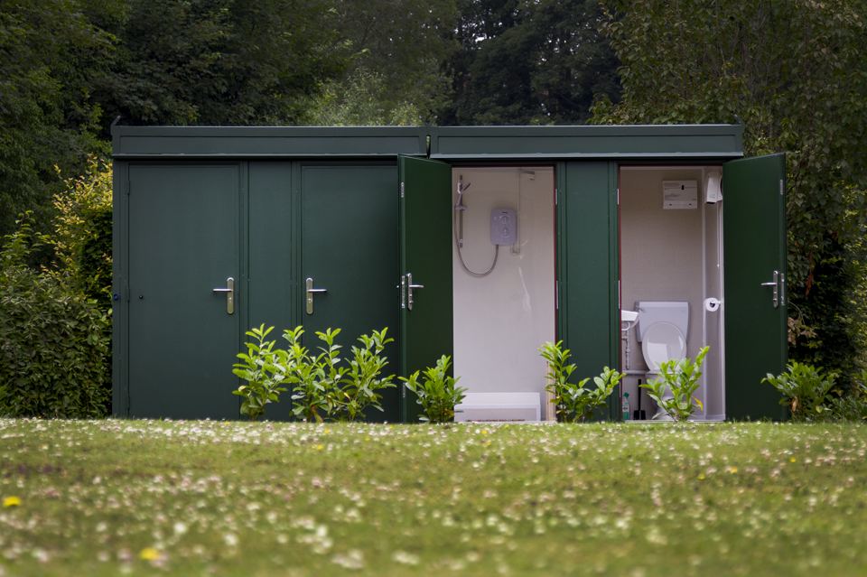 Toilet and shower cabin