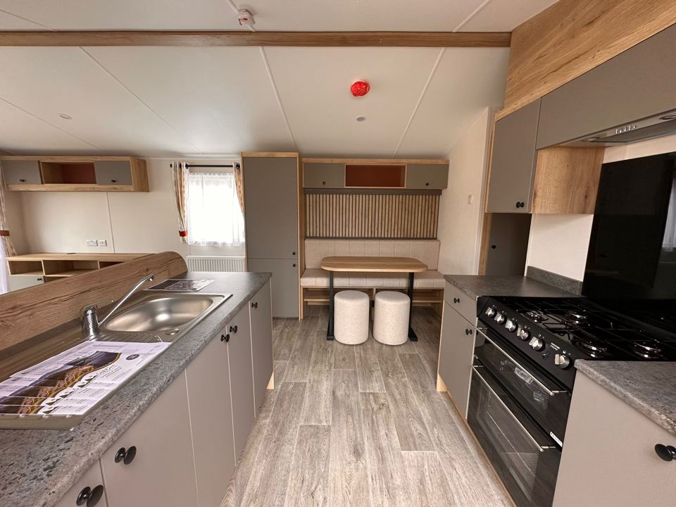Kitchen and dining area