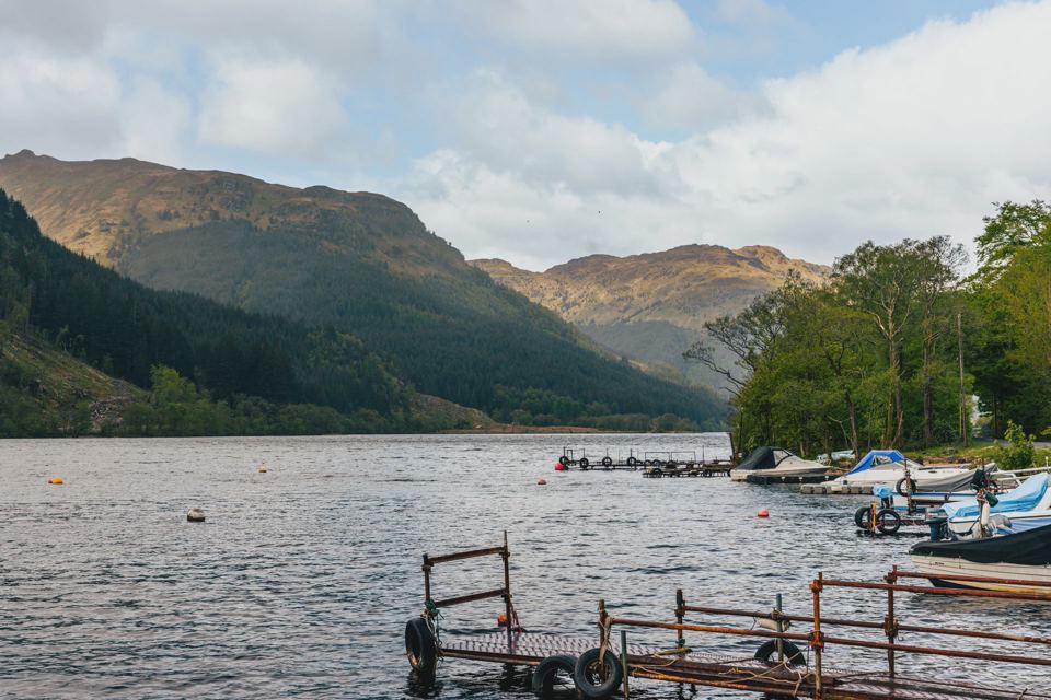 Loch Eck and jetty