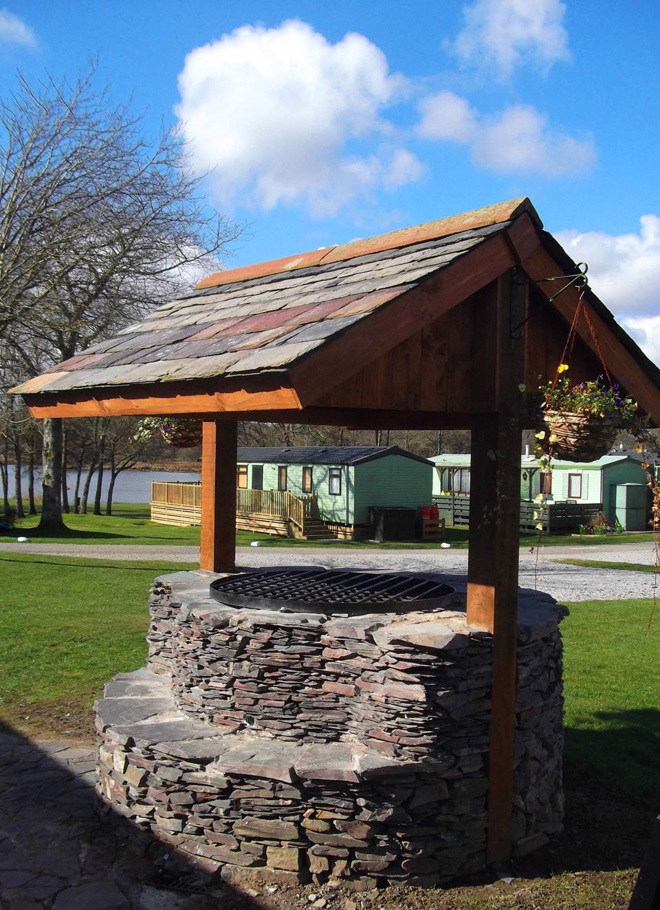 Stone well in the grounds