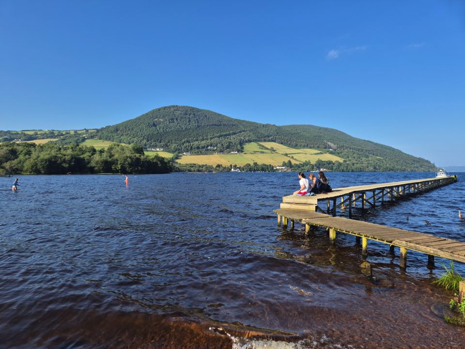 Jetty on Loch Ness