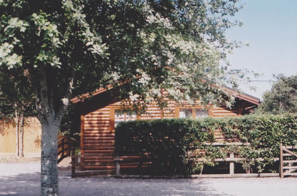 Log cabin holiday lodge