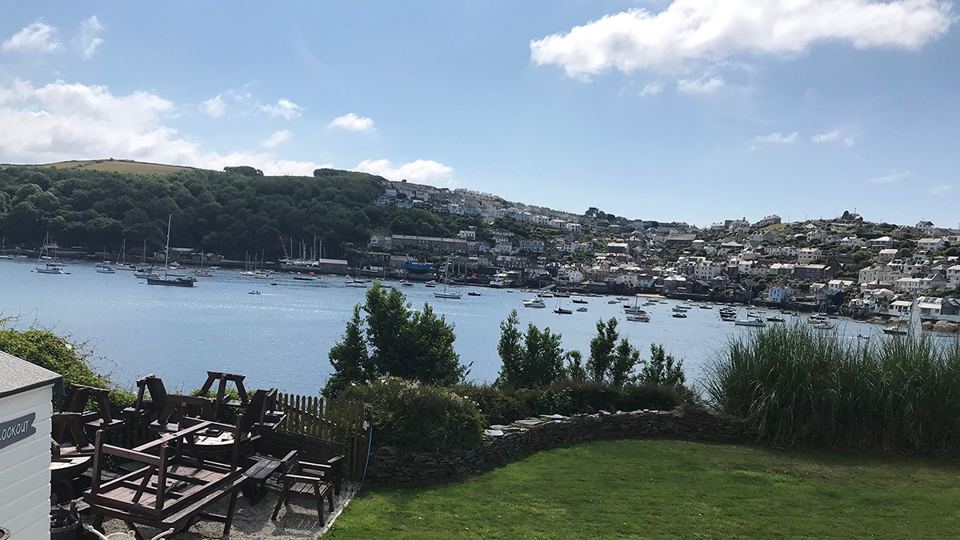 Estuary view over the town