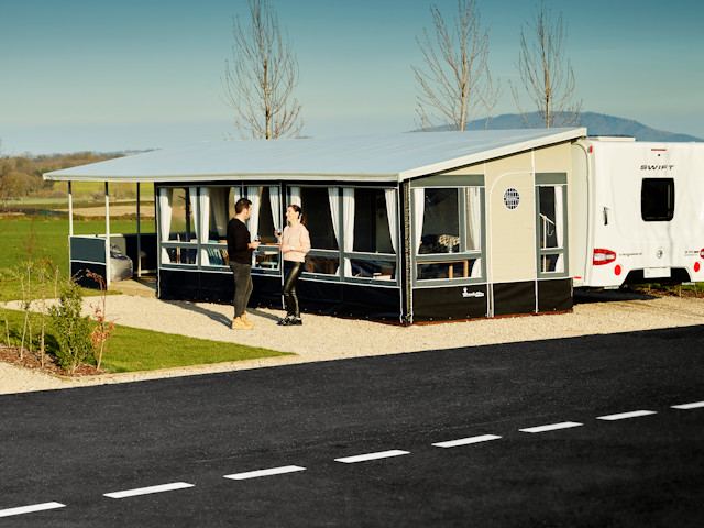 Isabella awning pitch