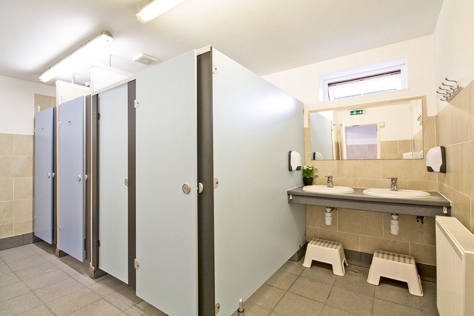 Toilets and washbasins