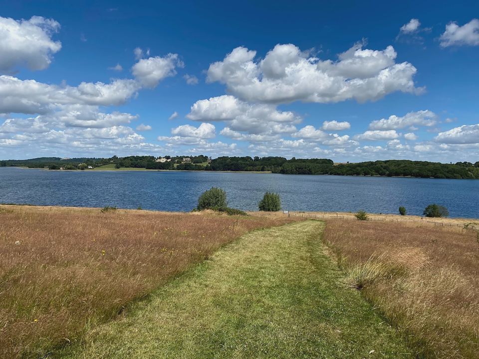 Path beside Rutland Water