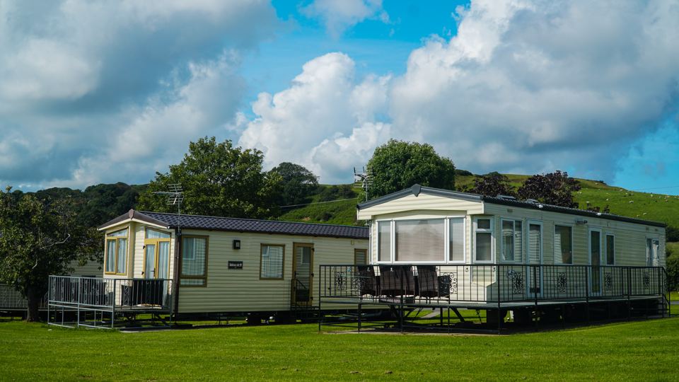 Static caravans and lodges