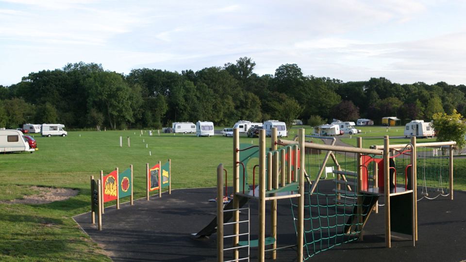 Play area on the field