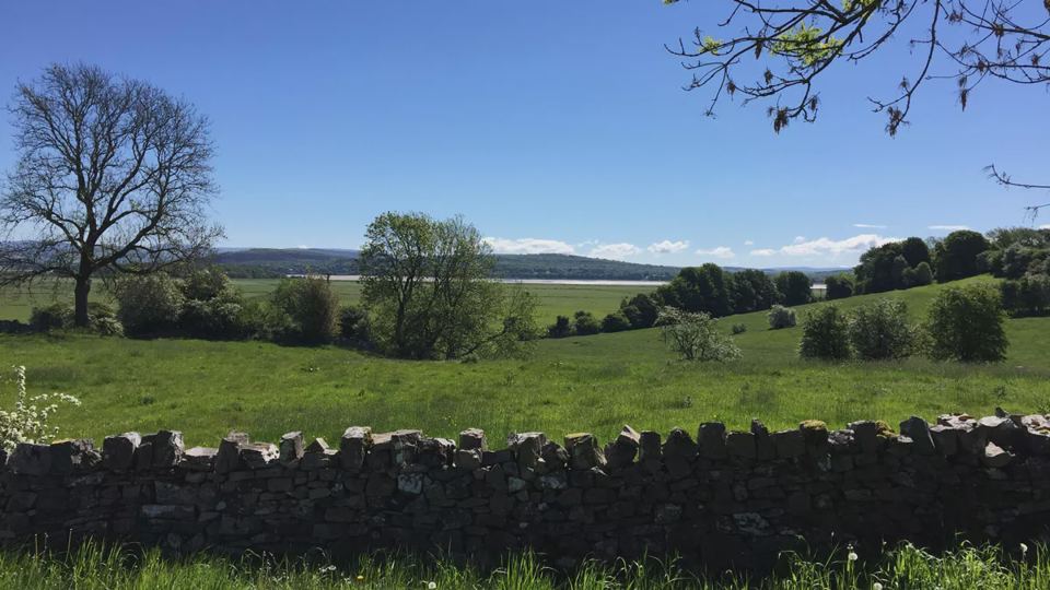 Fields and dry stone wall