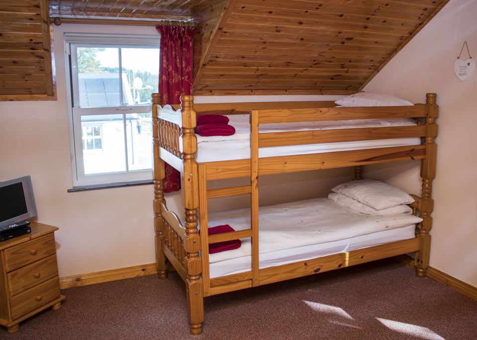 Bunk room in the hostel
