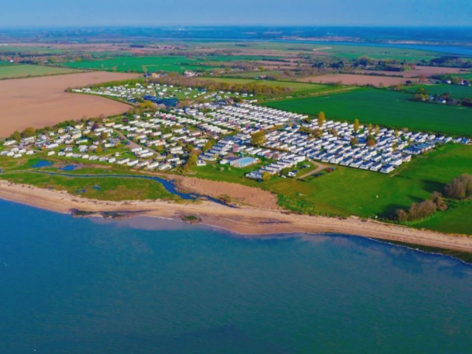 Park from above beside the estuary