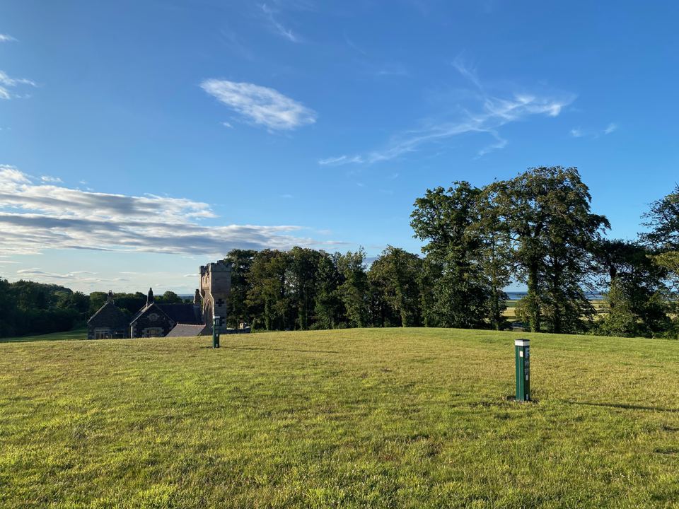 Pitches with electric posts