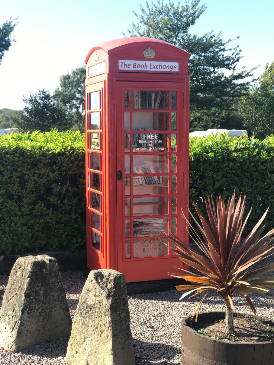 Phone box book swap