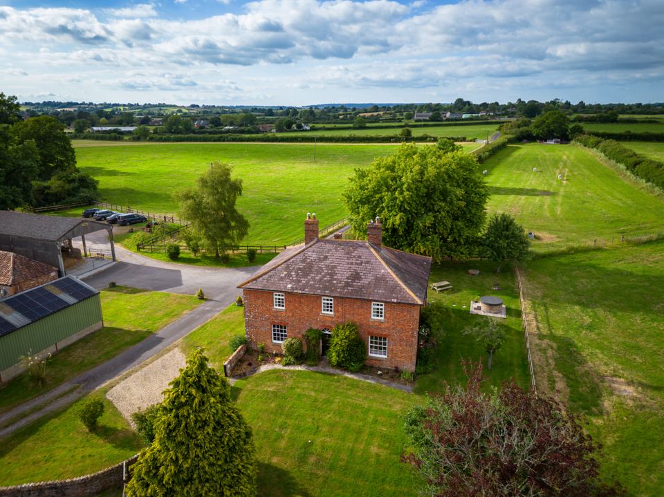 Farmhouse from above