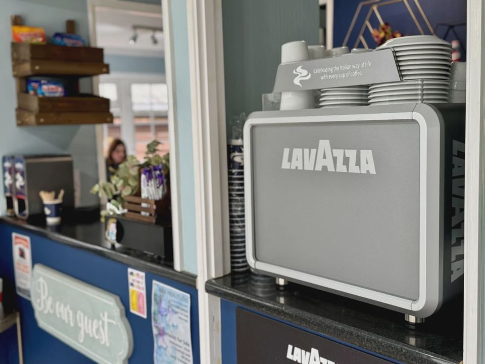Coffee counter